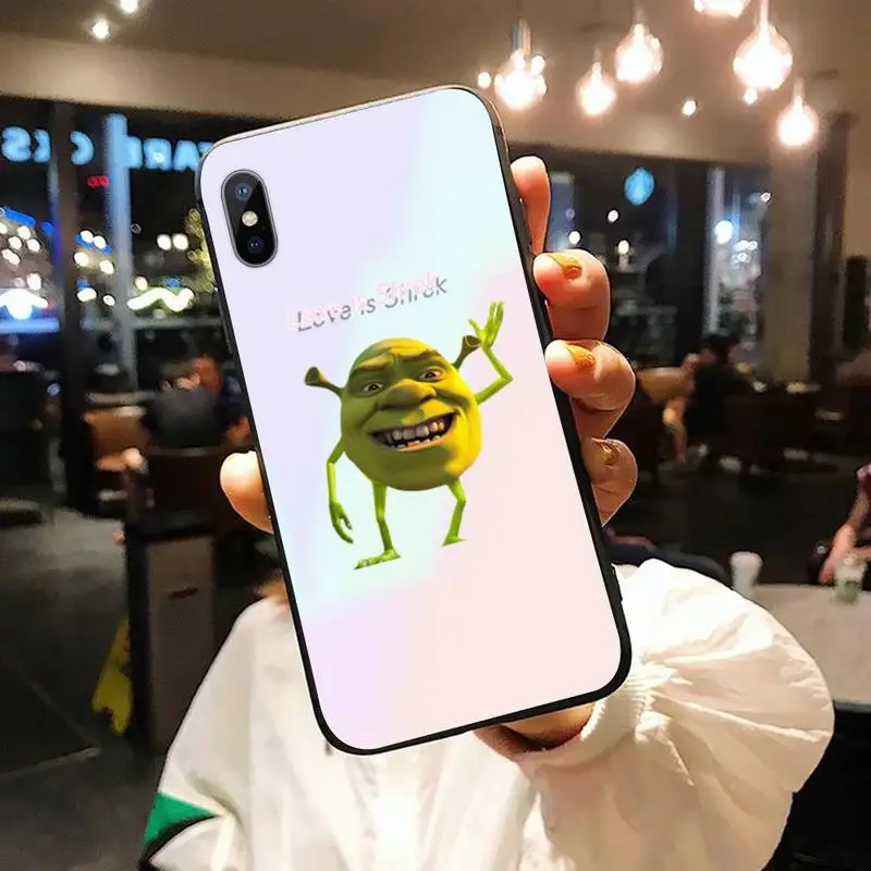 

Shrek Cute Cartoon Moive high quality luxury Phone Case funda for iPhone 11 12 pro XS MAX 8 7 6 6S Plus X 5S SE 2020 XR