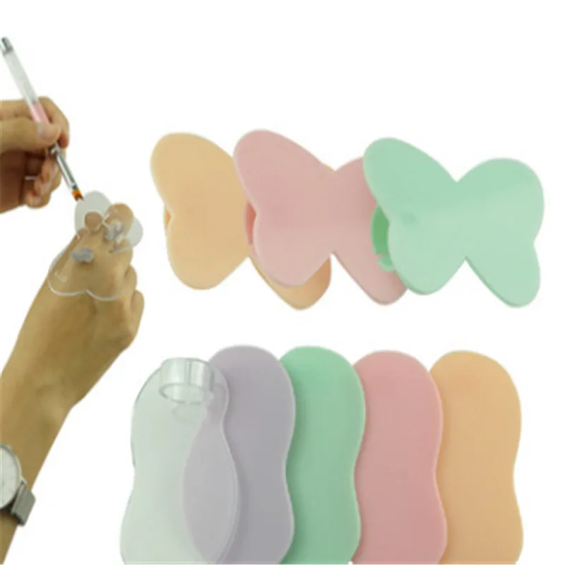 Палитра Цветов для дизайна ногтей с держателем и кольцом на палец дизайн