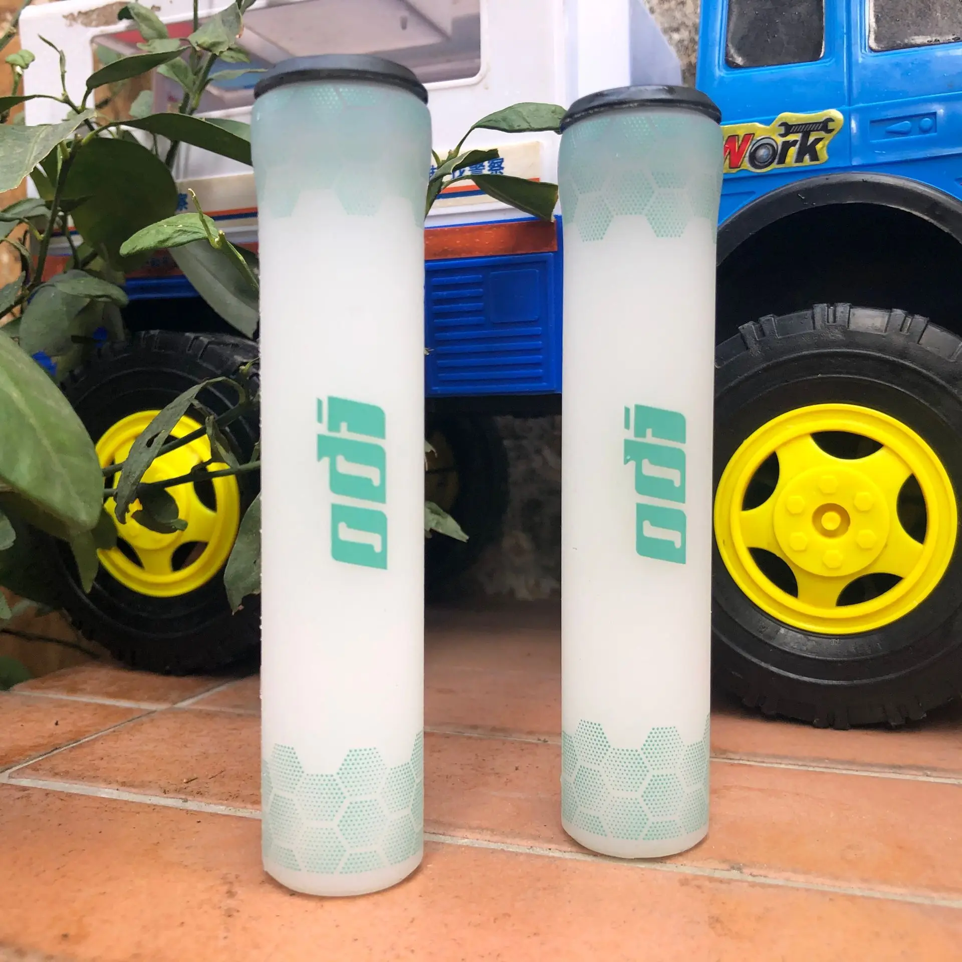 1 пара силиконовые складные Грипсы для руля велосипеда|Упоры рук на руль