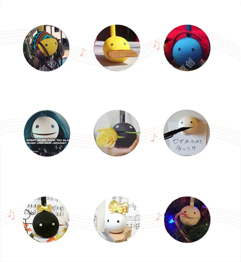 

Otamatone Japanese Electronic Musical Instrument Portable Synthesizer from Japan Funny Toys And Gift For Kids Kawaii Otamatone