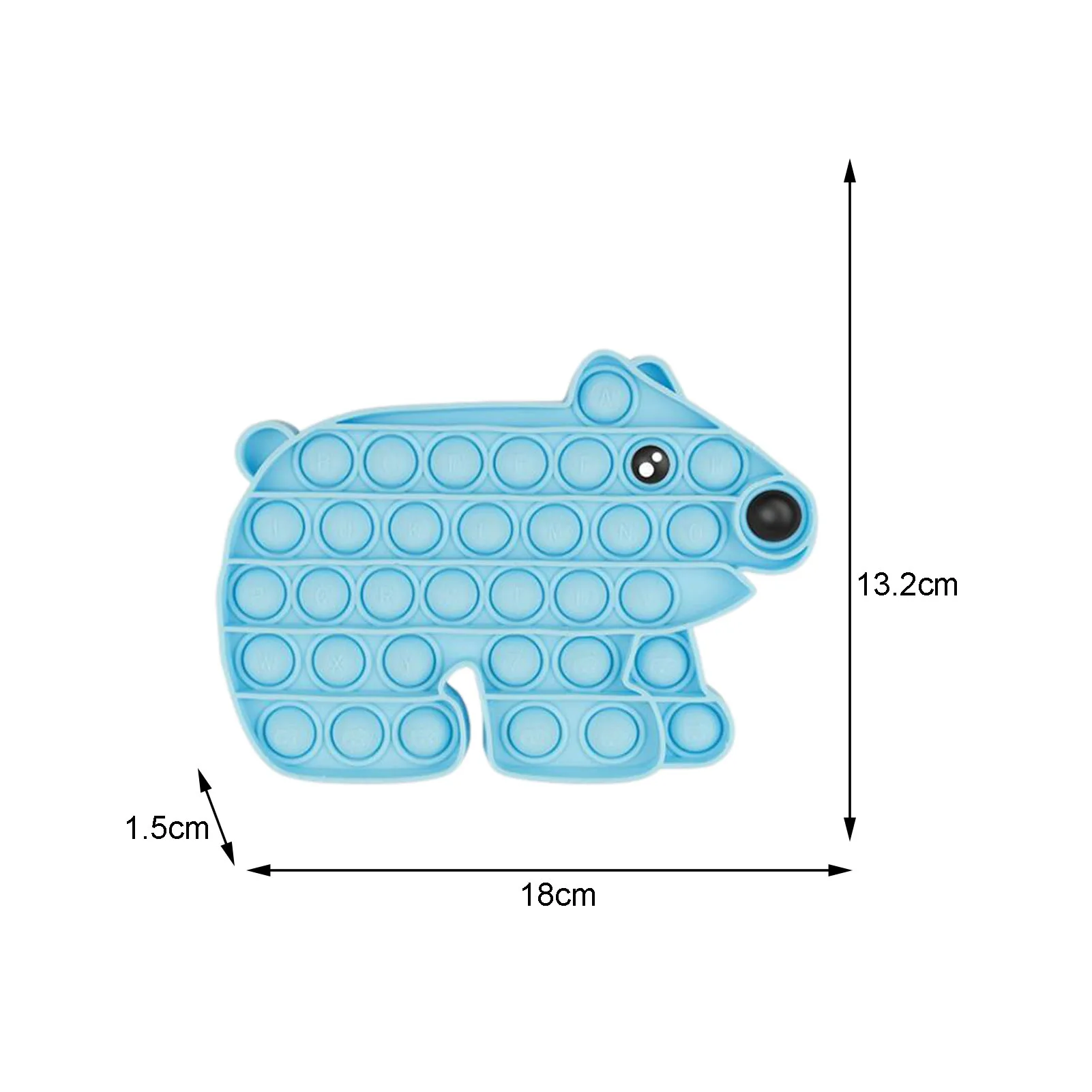 

6/8 Pcs Decompression Ice Cream Color Fidget Toys Children Squeeze Bubbles To Relieve Stress Educational Toy Set