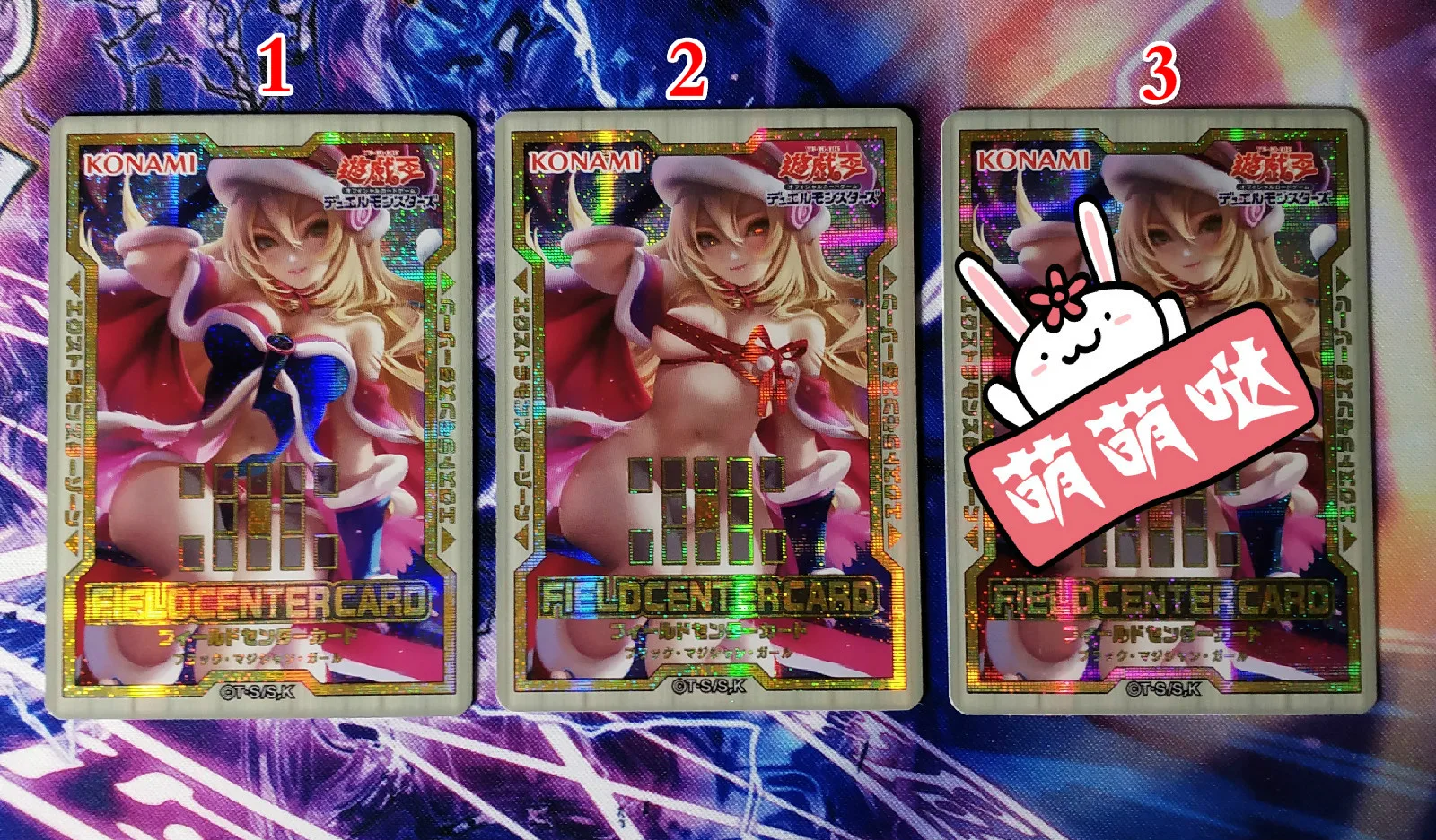 

3pcs Yu Gi Oh DIY Dark Magician Girl Colorful Toys Hobbies Hobby Collectibles Game Collection Anime Cards