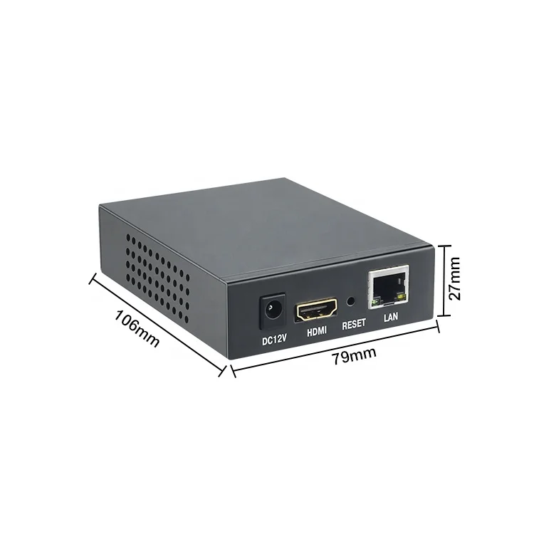 HV HE06 4K HD HDMI кабель совместимый энкодер H.265 к Ethernet для IPTV кодировщика поддерживает