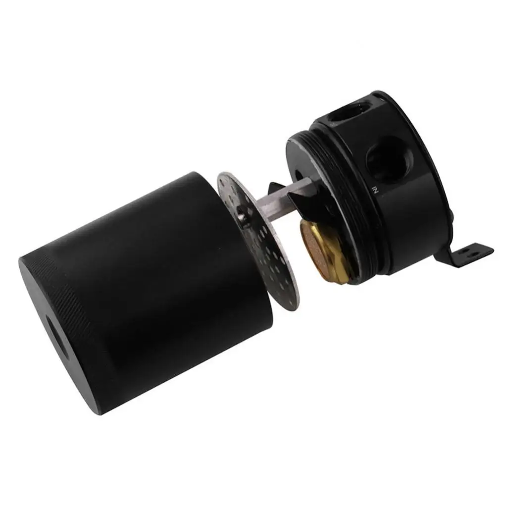 

Портативный цилиндр из алюминиевого сплава для автомобильного маслоуловителя/резервуар для резервуара с 1 входом/3 выходами и аксессуарами...