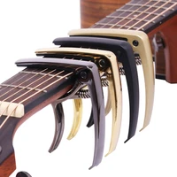 quick change clamp key guitar capo metal guitar accessories sturdy for guitar clip tone adjusting