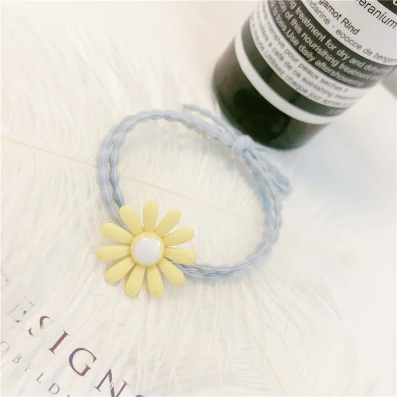 Корейская версия браслета веревка для головы два с маленькими ромашками цветок