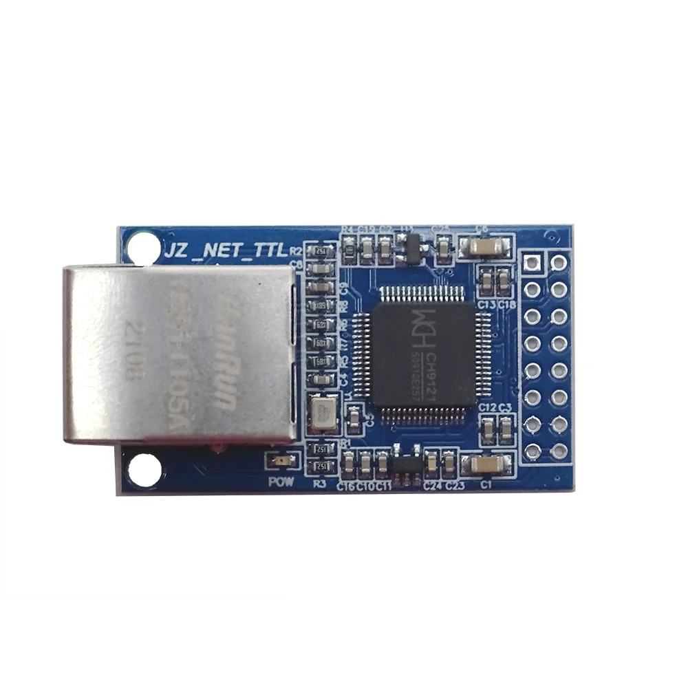 Последовательный порт CH9121 UART для сетевого модуля Ethernet модуль передачи TTL