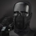 Тактическая Маска на все лицо, Балаклава, шапка, мотоциклетная армейская защитная маска для страйкбола, пейнтбола, охоты