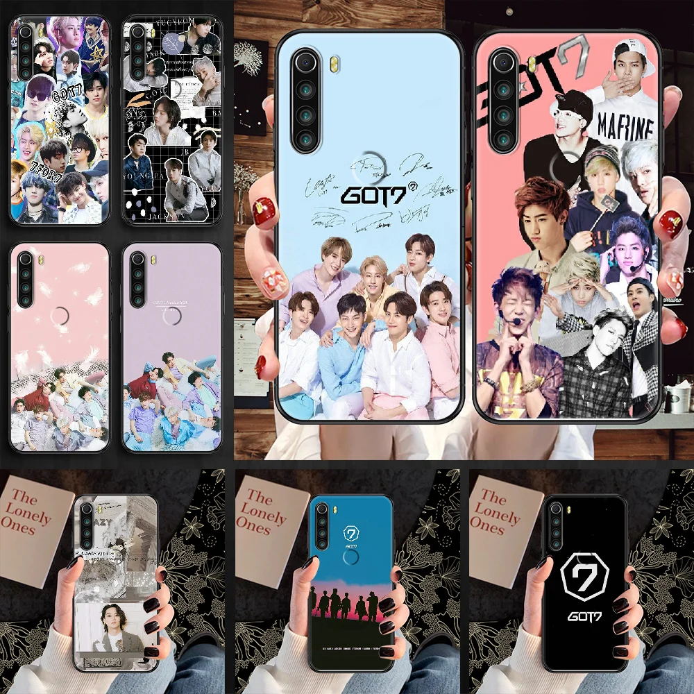 Чехол-накладка Kpop для Xiaomi Redmi Note 7, 7A, 8, 8T, 9, 9A, 9S, 10, K30 Pro, из ТПУ, водонепроницаемый