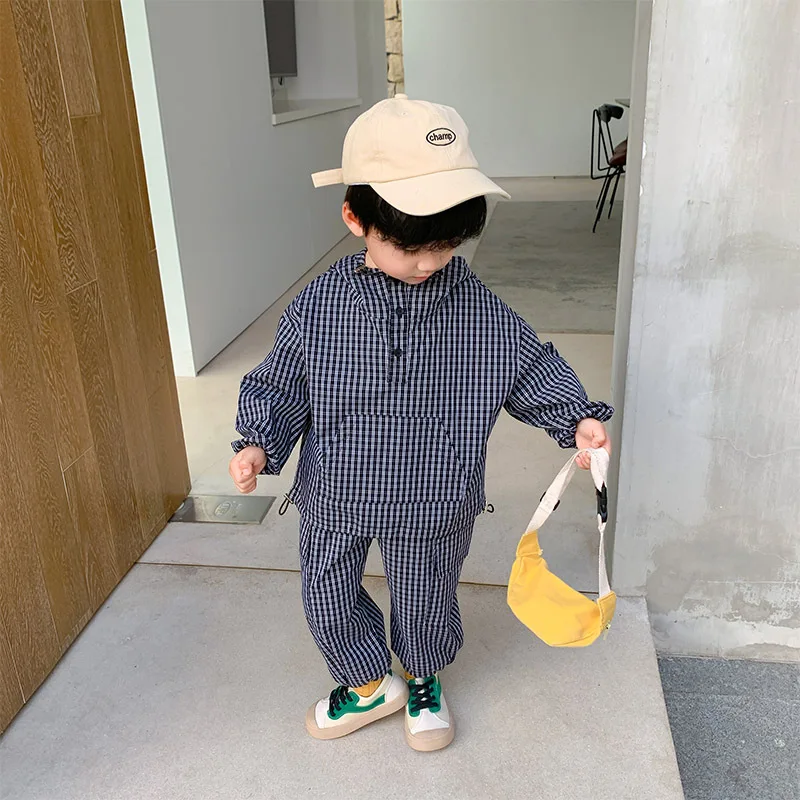 Костюм спортивный для мальчиков Свитшот и штаны 2 шт./компл. весна-лето |