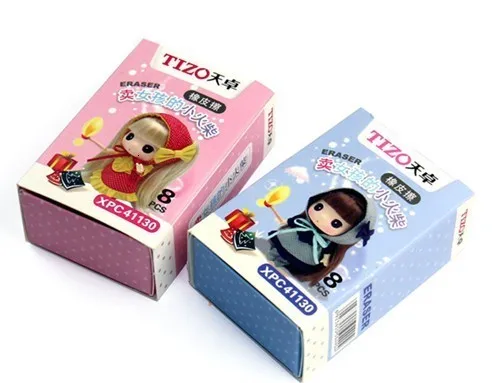 8 шт./кор. корейский мини Симпатичные Gomme kawaii Ластики для детей резиновые Мультяшные каваи красочные ластик gomas de borrar канцелярские 00626