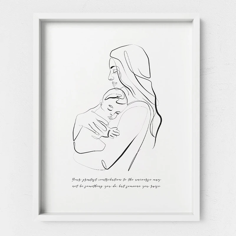 Одежда для мамы и сына одежда подарок-принятия принт-Baby Shower Декор-Новые футболки