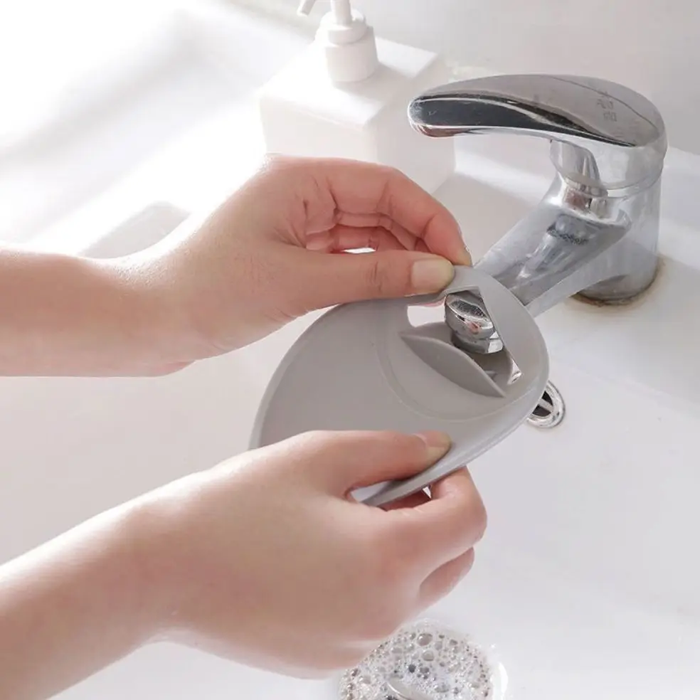 Extensor de grifo para ni&ntilde;os y beb&eacute;s, canal de agua saludable y seguro, pr&aacute;ctico, accesorios de ba&ntilde;o, 1 unidad-5