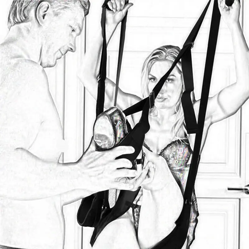 Секс качели БДСМ бондаж удержание любовь подвесная дверь флирт без вибратора