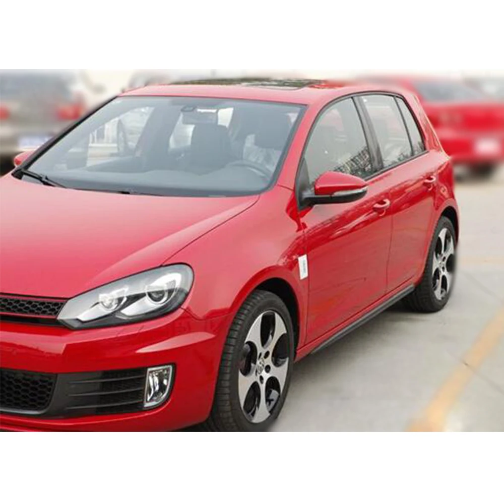 PP неокрашенные боковые юбки для VW Golf 6 VI MK6 стандартный бампер и GTI 2010-2013