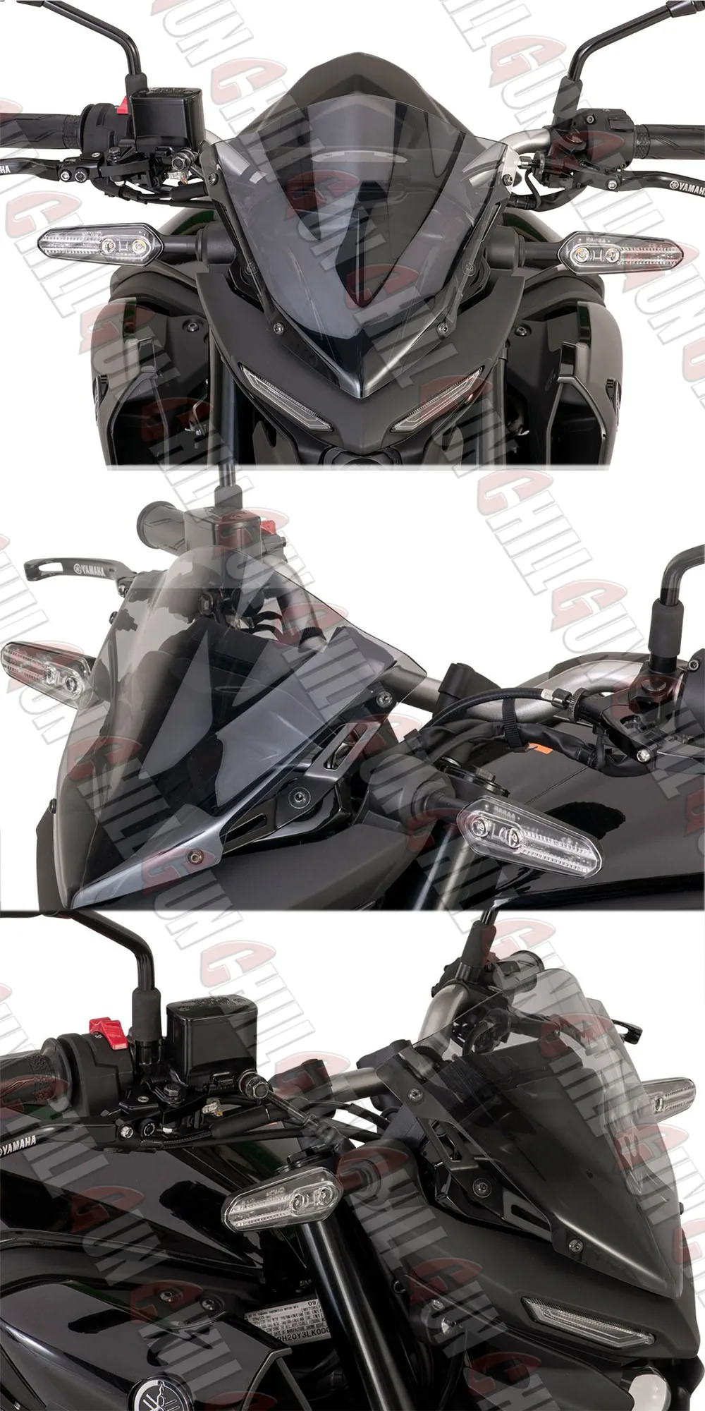 Ветрозащитные дефлекторы для мотоциклов ветровое стекло YAMAHA MT03 2020-2021 MT 03 MT-03 MT25