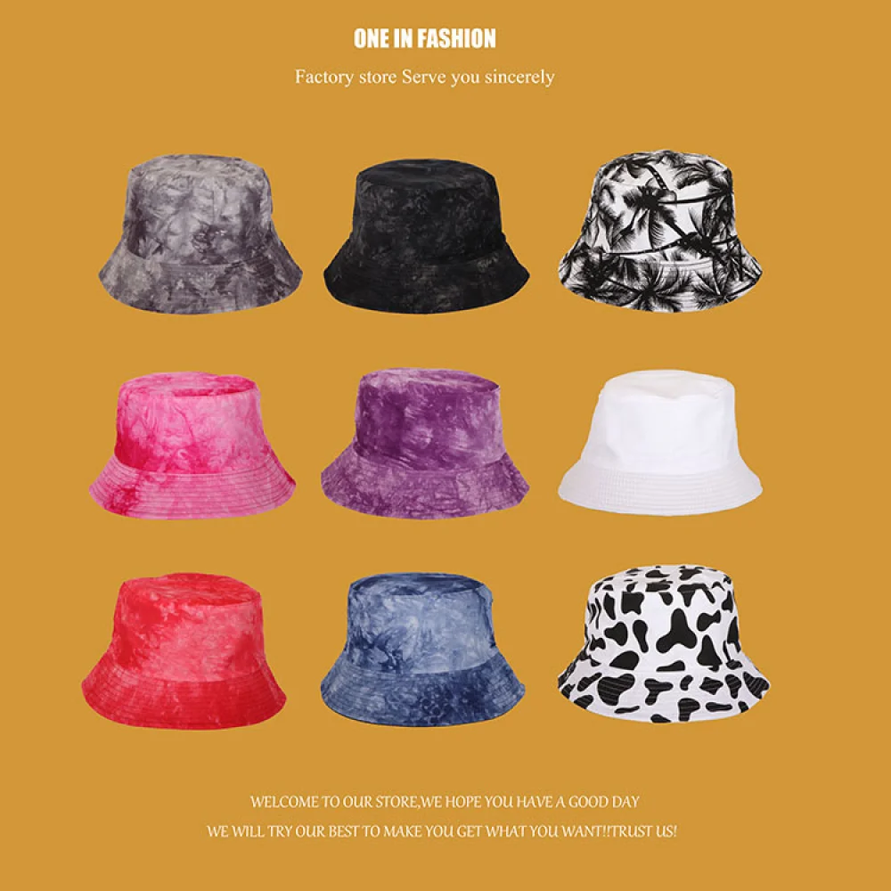 

2021 New Sun Hat Letter Bucket Hat Men Women Bob Hip Hop Caps Summer Panama Foldable Double Sided Dance Hat Casual fishing cap