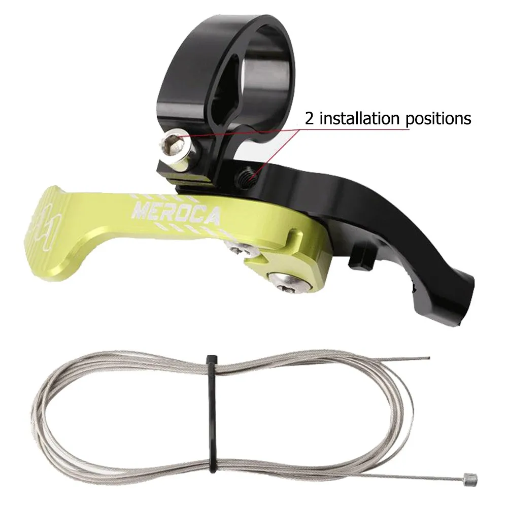 

MTB Dropper Seat Post Lever Bicycle Seatpost Remote Controller Adjustable Handle Mechanical Universal Shifter Style Cycling Part