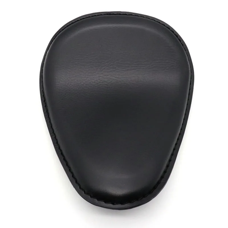 В байкерском стиле черного цвета из искусственной кожи Solo седло для Harley Bobber Chopper