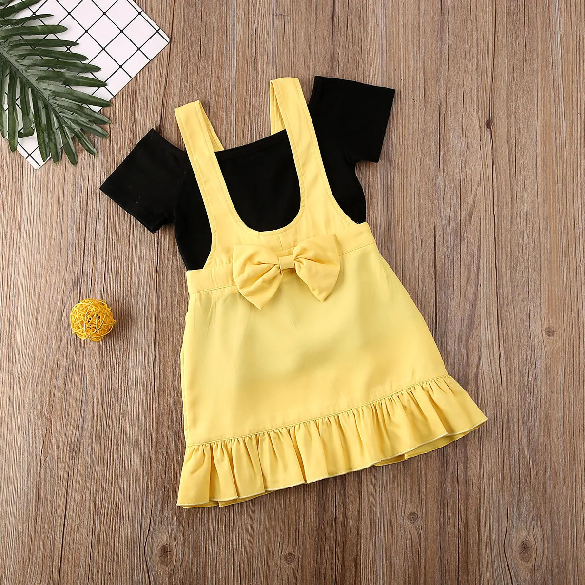 Детская Юбка для маленьких девочек в наличии Короткие топы с открытыми плечами