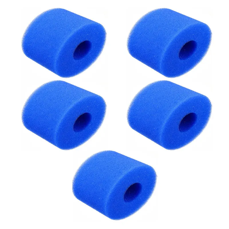 3/5 шт. фильтр для бассейна пены Многоразовые моющиеся Intex S1 Тип бассейн губчатый