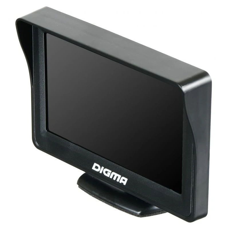 Автомобильный монитор Digma DCM-430 4.3" 16:9 480x272 2.5Вт |
