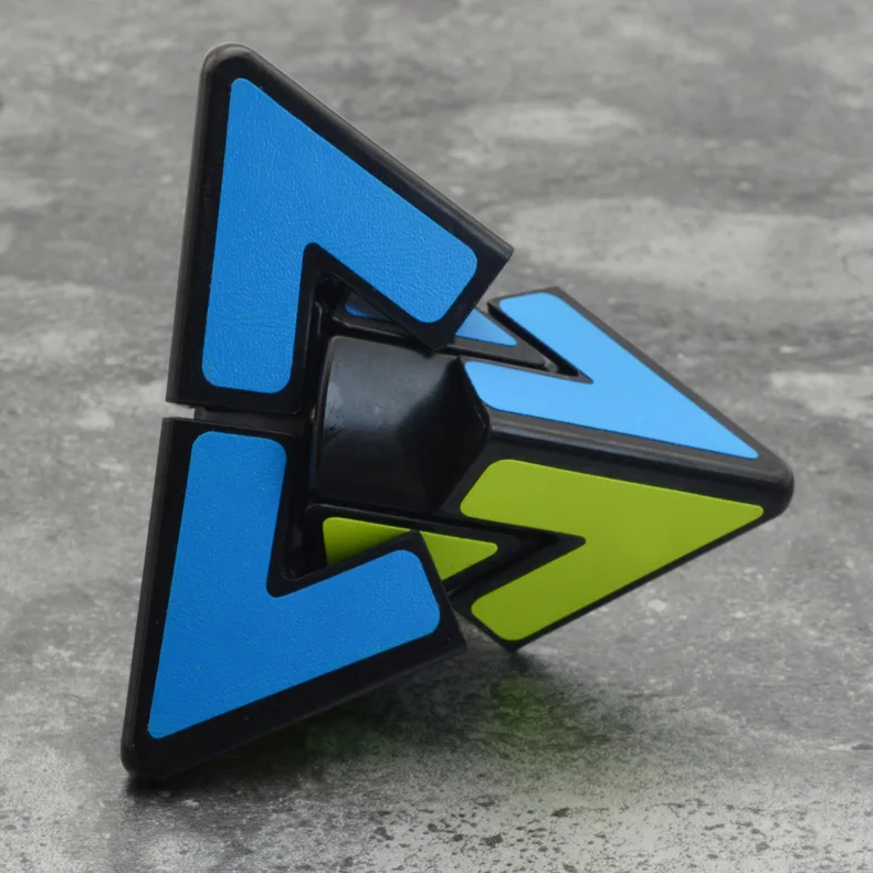 LeFun 2x2 Stickerless черный магический куб Обучающие Развивающие игрушки для детей Cubo Magico новейшая скорость