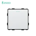 Настенный выключатель Bseed, стандарт ЕС, сделай сам, для украшения дома, 1 комплект, 2 набора, 3 набора, односторонний