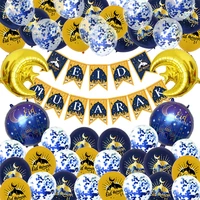 52pcsset eid mubarak banner latex ballons ramadan decorations for home eid al adha confetti ballons islam muslim party supplies