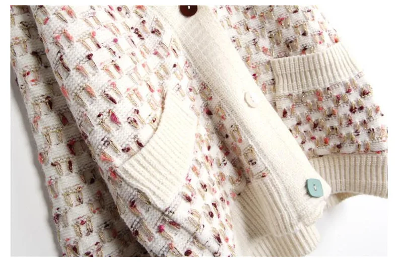 2018 женские кардиганы пальто винтажные цветные вязанные женский весенний свитер