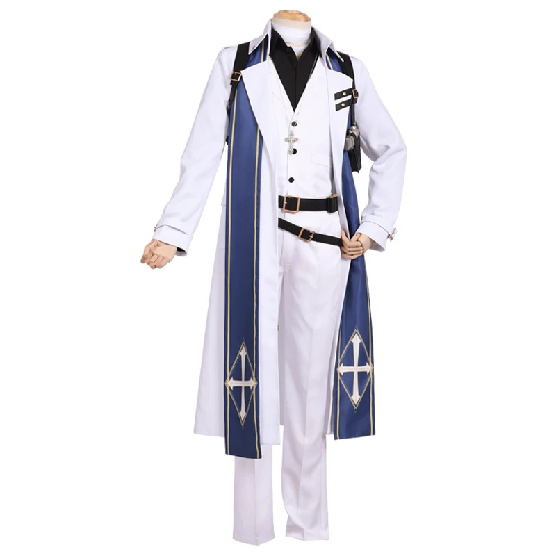 Игра любовь и продюсер Bai Qi Косплей Костюм My Love Queen Choice Bo Mu Xu Qu SSR Вампир Хэллоуин