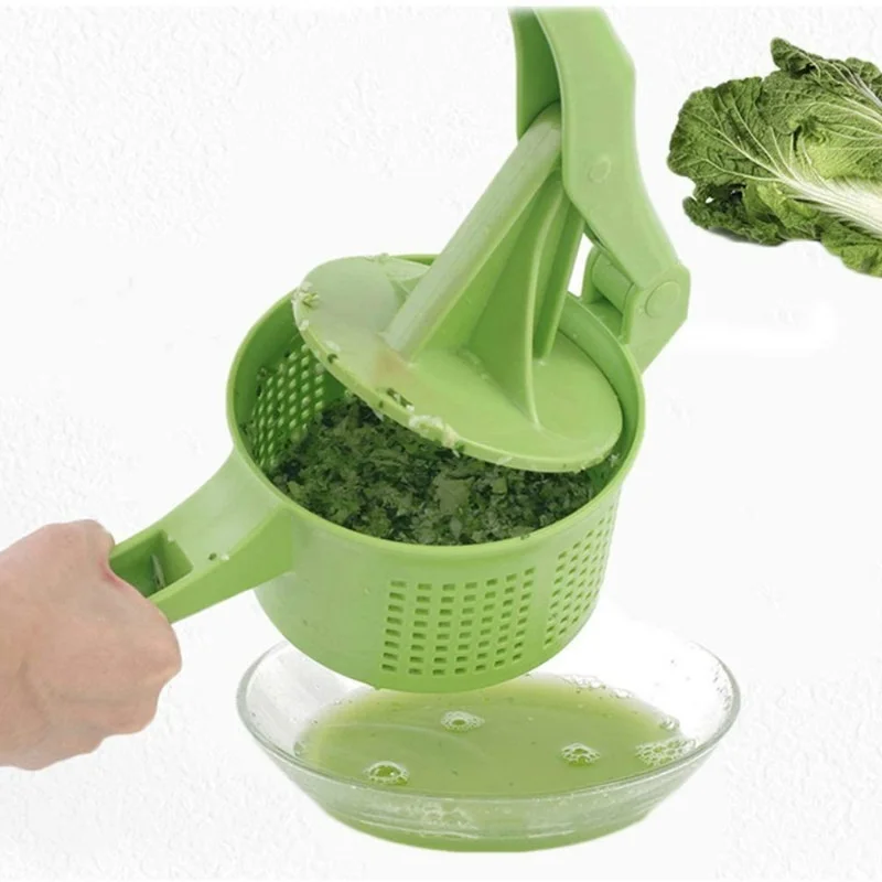 

Vegetable Press Crusher Squeezing Dumpling Pie Filling Tools Food Water Squeezer Cooking Handheld Dehydrator Kitchen Accessories