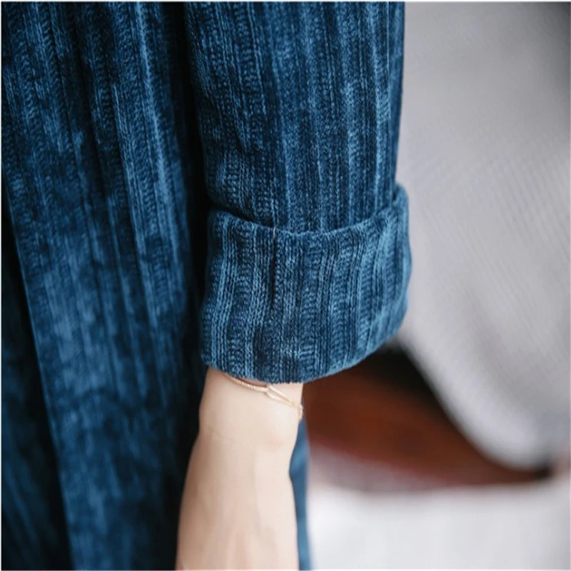 

Long Solid Color Sleepwear Women Night Dress Womens Ladies Nightgown Autumn Winter Pure Home Clothes Split Sleep Dress MA50213