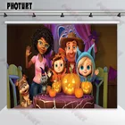 Фотофон с Дейвом и Авой фон для фотосъемки Счастливый Хэллоуин Тыква фонарь виниловый полиэстер реквизит для фотостудии