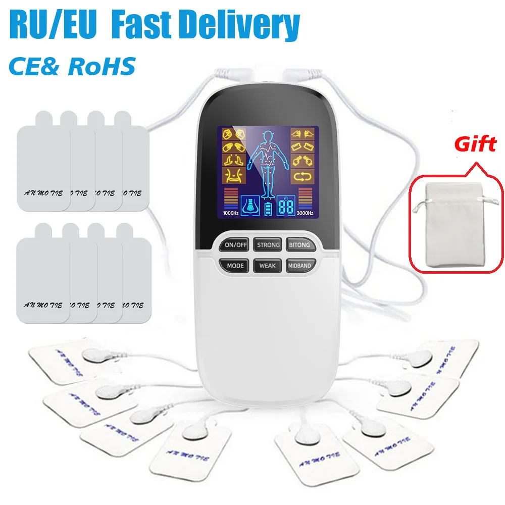 Аппарат для лечения боли в спине и реабилитации TechCare мини массажер TENS