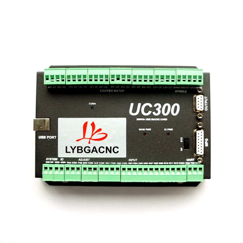 NVUM upgrade Mach3 USB Control Card UC300 CNC router 3 4 5 6 Axis Motion Breakout Board | Инструменты