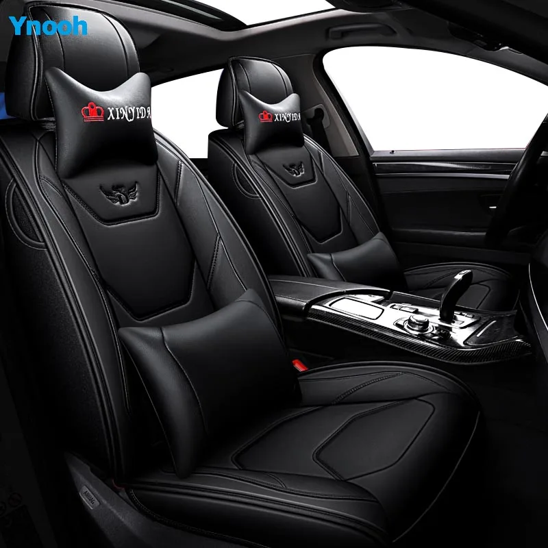 Золотой Ynooh автомобильные чехлы для сидений hyundai getz accent 2008 santa fe tucson elantra creta veloster grand i10 ioniq i10 автомобильный протектор - Название цвета: Золотой