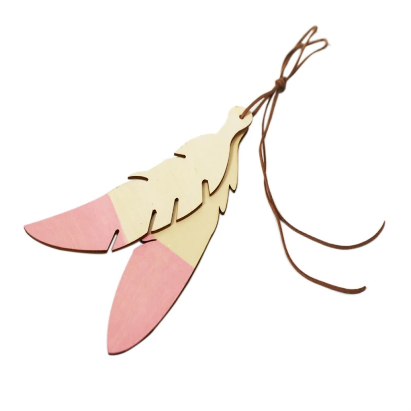 Настенная палатка для детской комнаты с перьями украшение на стену в