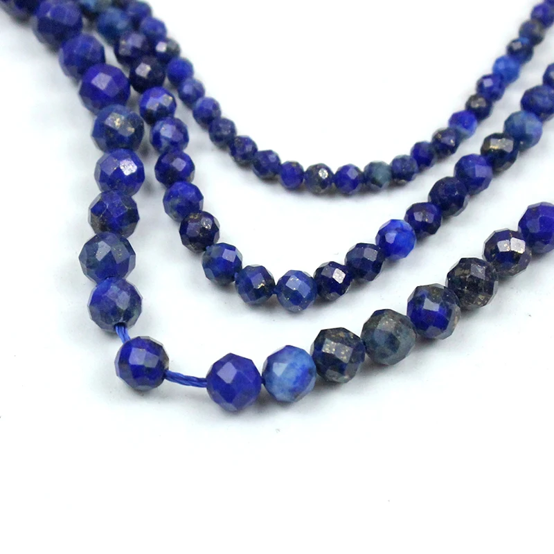 

Бусины-разделители для ювелирных изделий, 2/3/4 мм, 15 дюймов