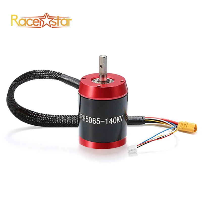 Racerstar 5065 BR5065 140/200KV 6 12S цвет красный бесщеточный двигатель для радиоуправляемого