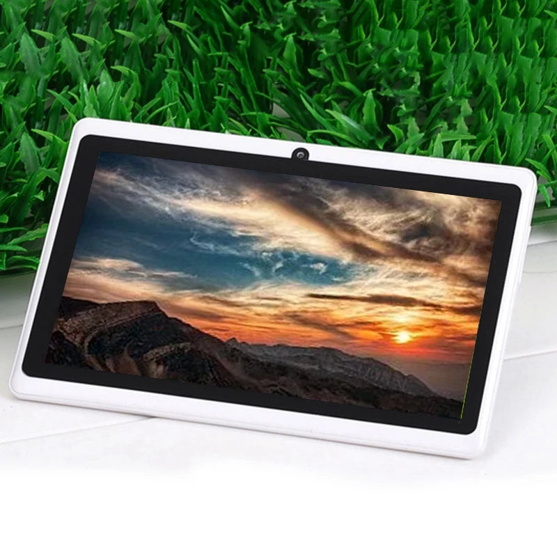 

7 Inch Tablet PC Q88 Android System Allwinner A33 Quad-Core WIFI Bluetooth Press Sn Camera Children's Tablet US Plug