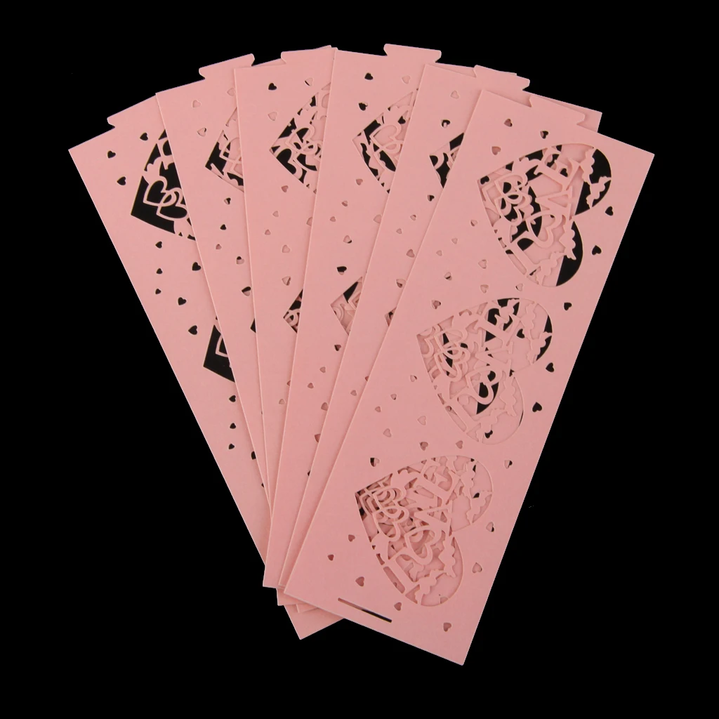 Упаковка 6 полых бумажных подсвечников|Подсвечники| |