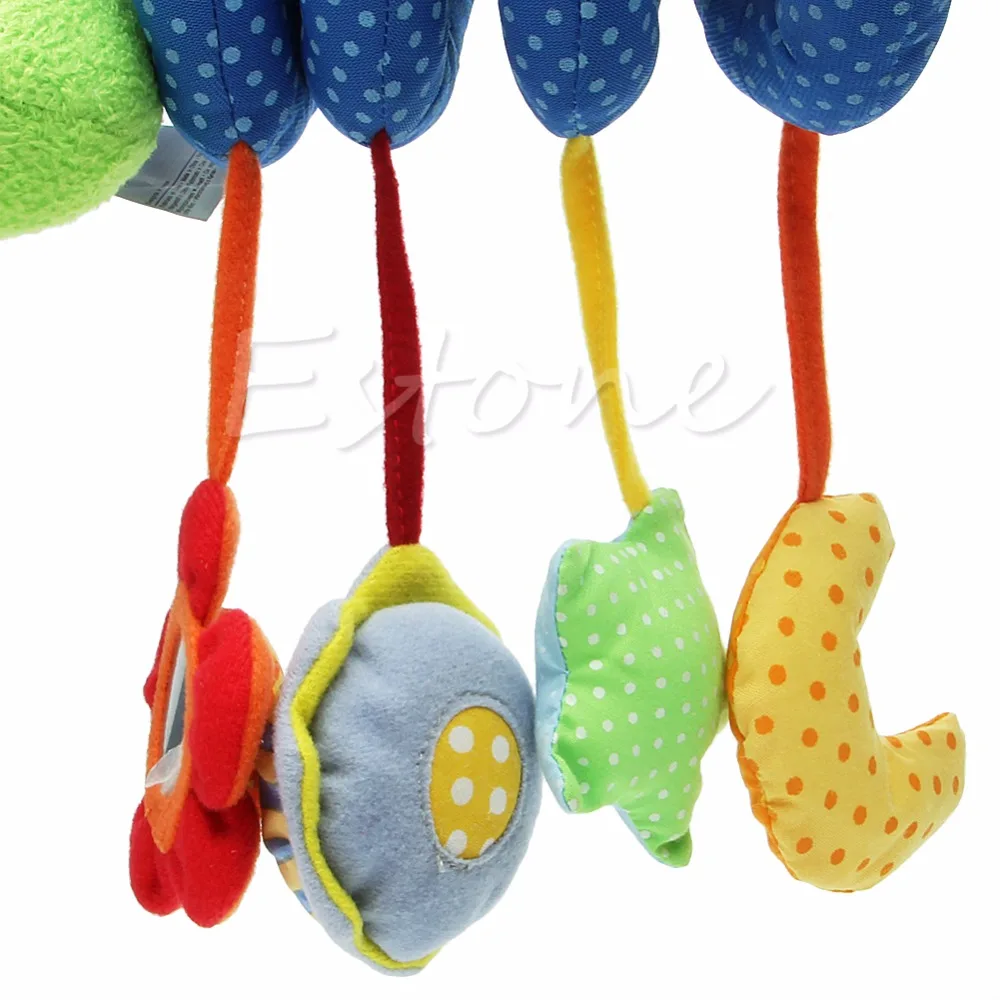 

New Activity Spiral Stroller Car Seat Travel Lathe Hanging Toys Baby Rattles Toy