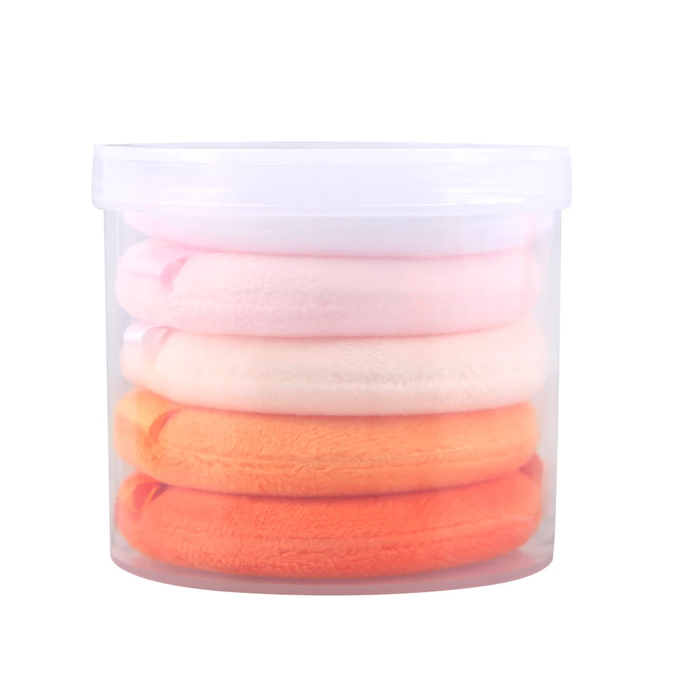 Новинка 5 шт. для женщин красота лица пудра пуховка высокое качество велюр