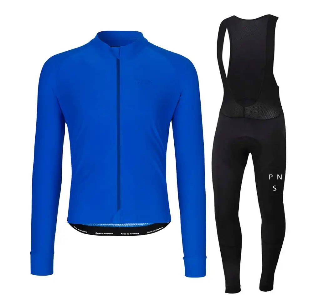 3 Winter Cycling Clothes PNS Long Sleeve Clothing Riding Jersey Set Thermal Fleece Maillot Ropa Ciclismo Invierno Keep Warm - Цвет: 3