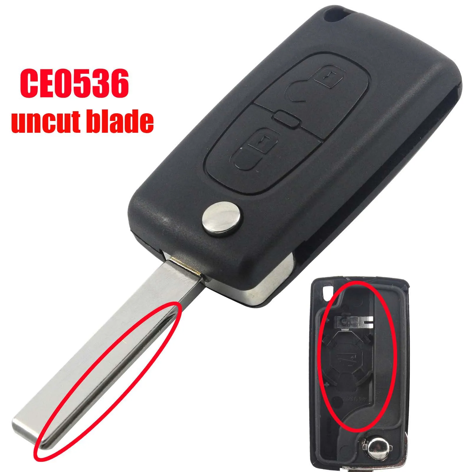 Jingyuqin ключи чехол в виде ракушки для peugeot 307 407 308 607 для Citroen C2 C3 C4 C5 C6 C8 XSARA пика CE523 HU83 CE536 VA2