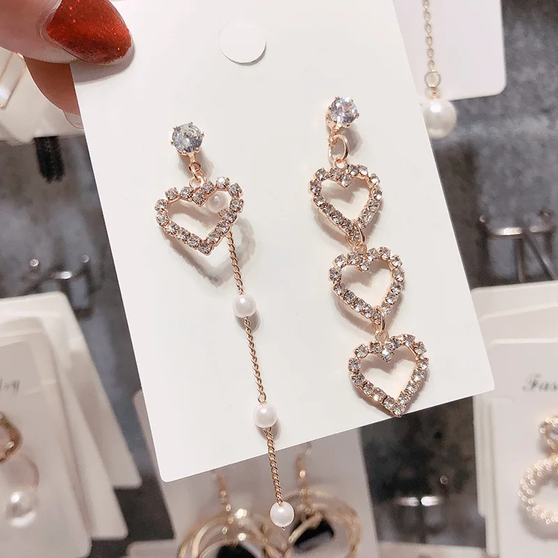 Серебряные иглы длинные женские серьги с жемчугом модные темперамент простые анти-аллергические серьги летние индивидуальные сетчатые украшения - Окраска металла: 1.59