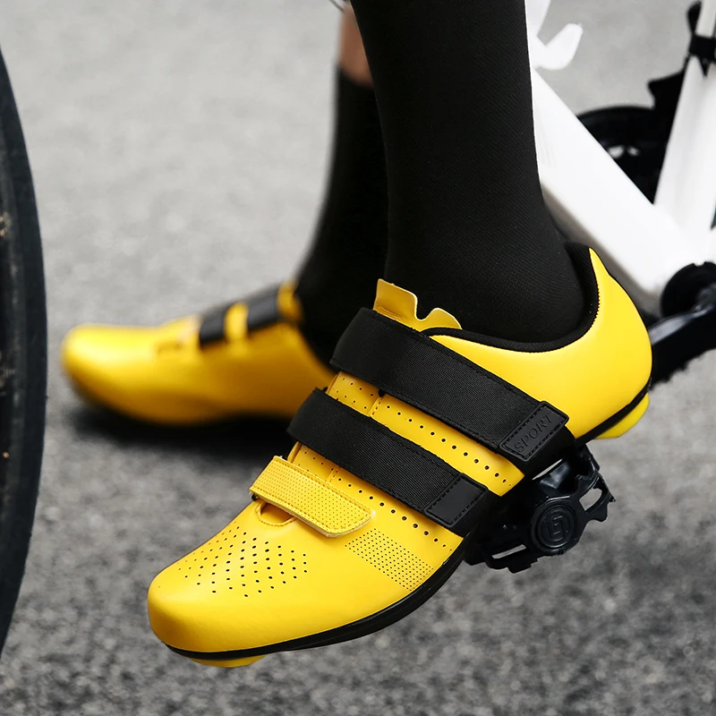 

Men Women Professional Road Cycling Shoes Man Self-Locking Triathlon Cleat Mtb Cycling Sneakers Male Freestyle Bicycle Spd Shoes