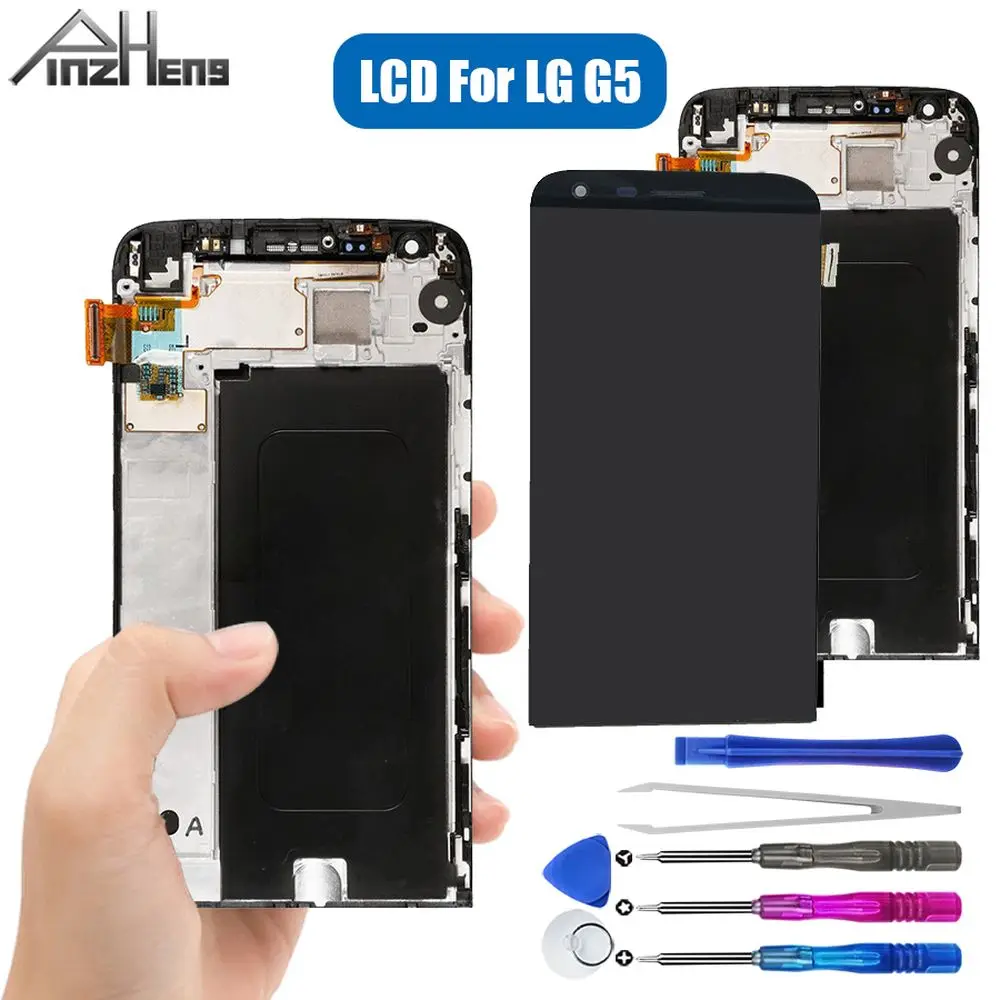 PINZHENG AAAA качественный ЖК дисплей для LG G5 H850 H840 H860 сенсорный экран дигитайзер