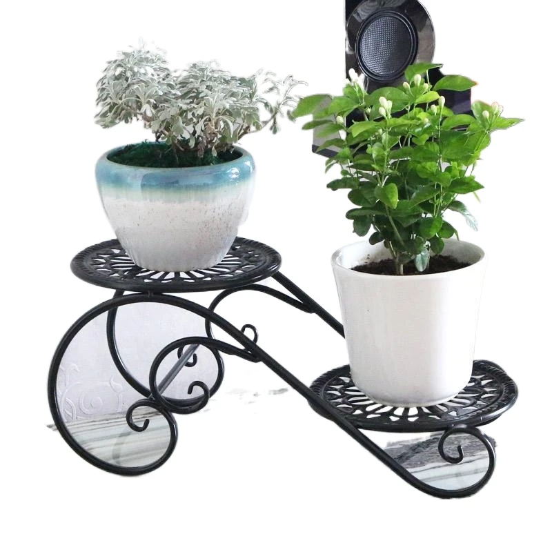 Afscherming Dekarosyon украшение Terrasse Garten Dekoration Planten Standaard полка для растений Balkon Balcon Flower Iron